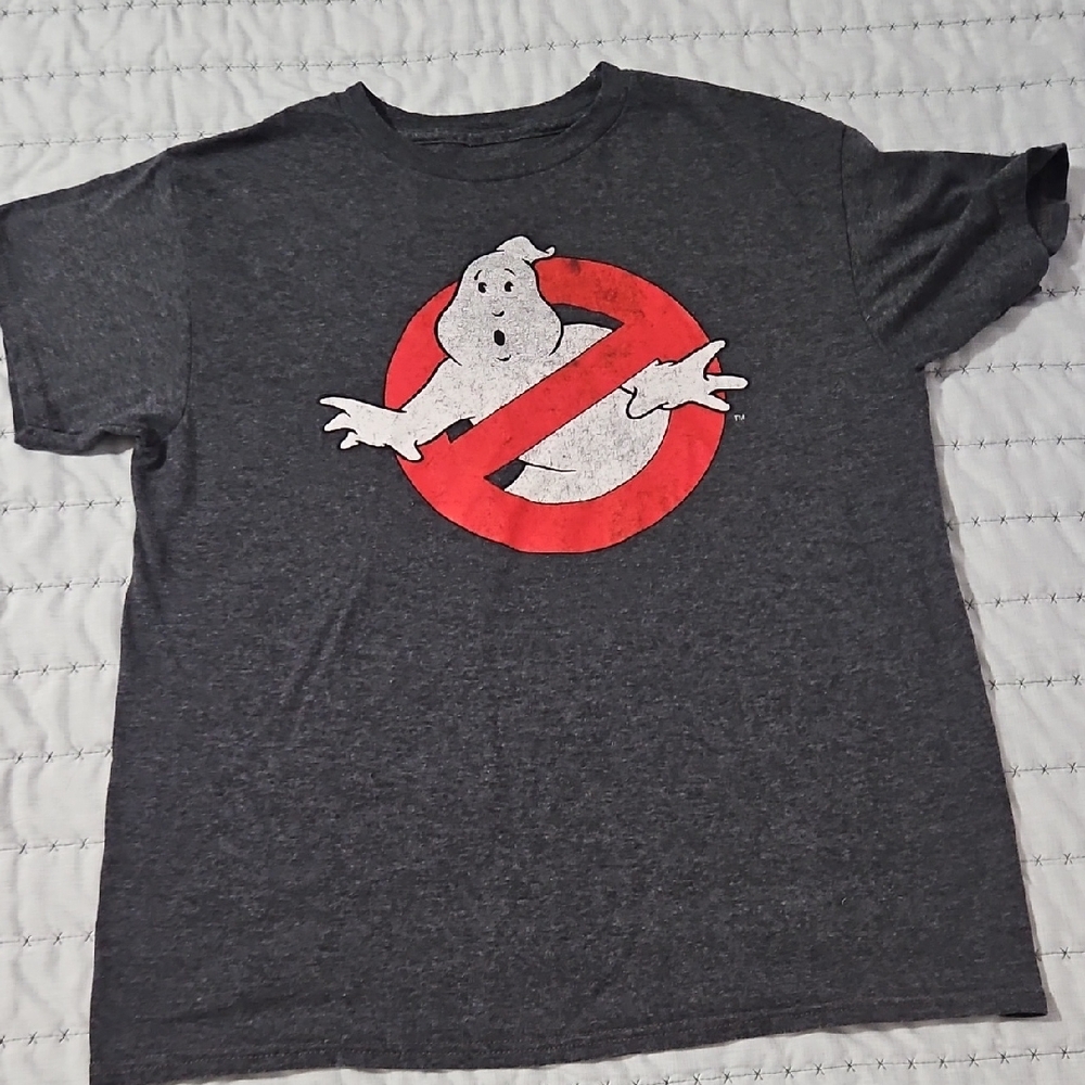 Ghostbusters Gray Kids T-Shirt Fits Like A 12 #8